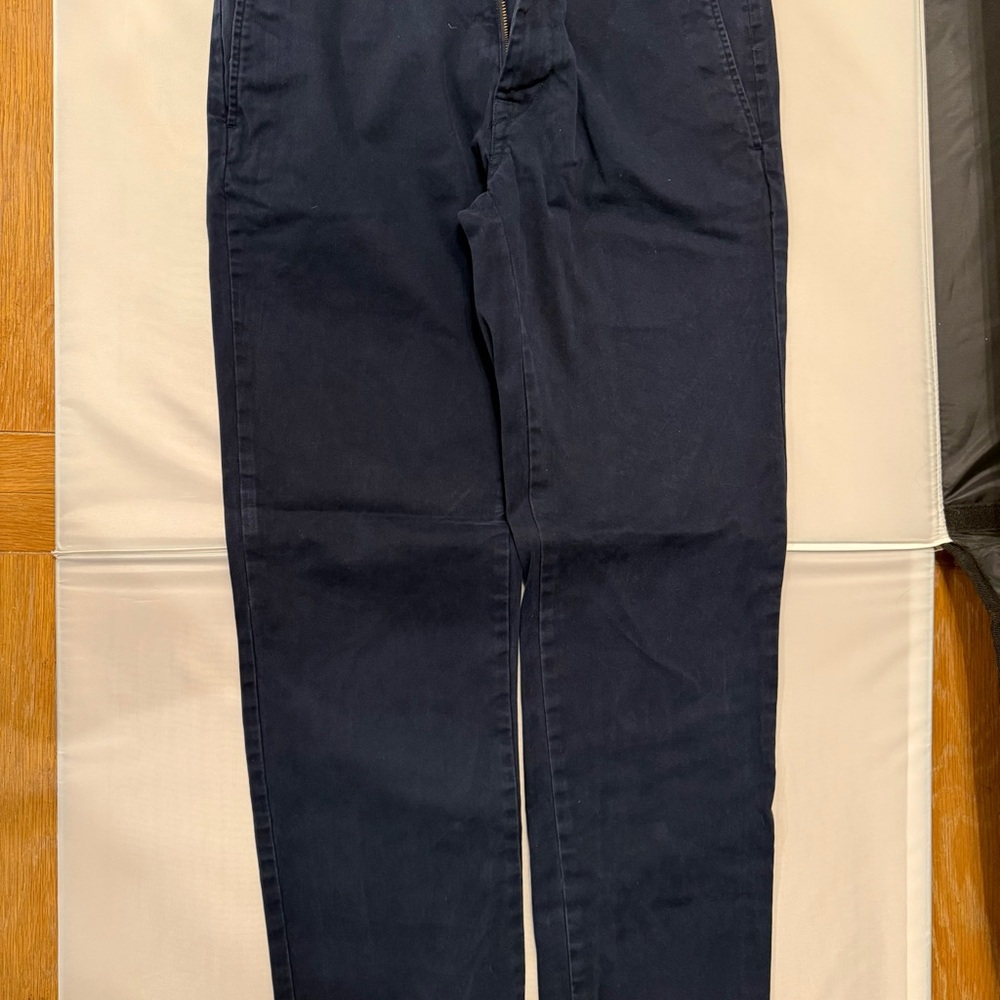 Polo Ralph Lauren Men’s Navy Blue Chino Pants 33x32 Straight Fit